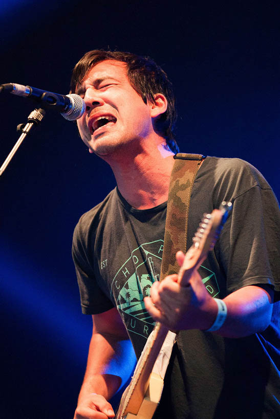 Fidlar live at Rock Werchter Festival in Belgium on 4 July 2013