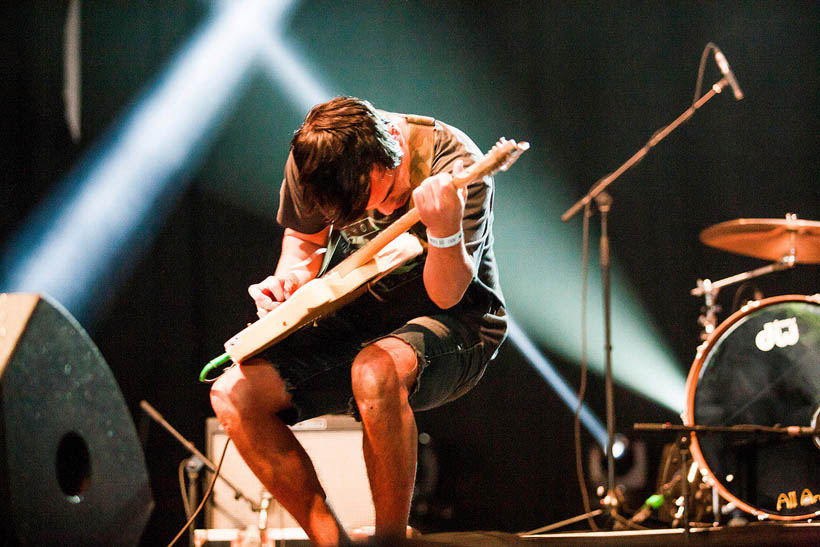 Fidlar live op Rock Werchter Festival in België op 4 juli 2013