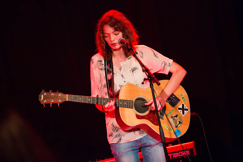 Sarah Devreese live in Het Depot in Leuven, België op 7 mei 2014