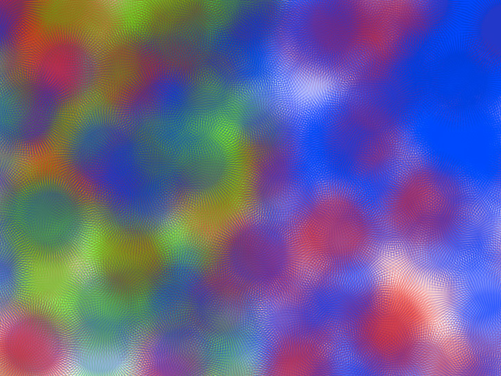 A fluffy image, made with NodeBox.