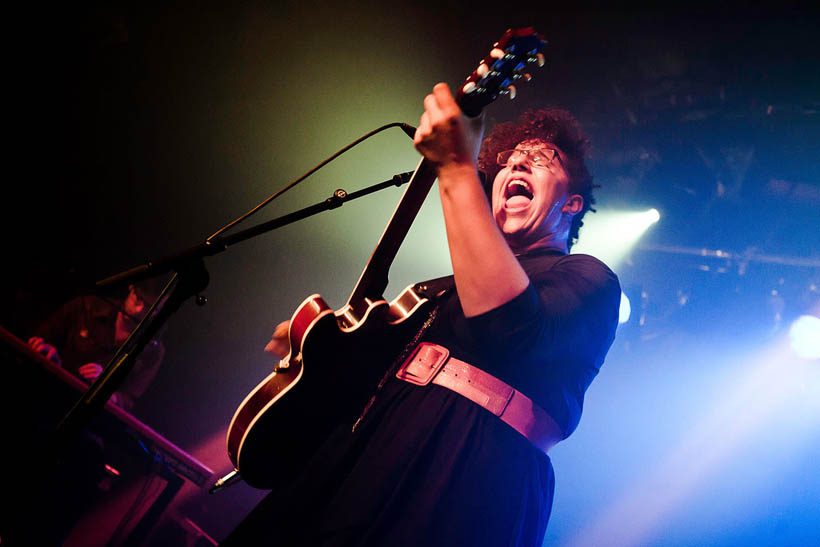 Alabama Shakes live in de ABClub in the Ancienne Belgique in Brussel, België op 30 april 2012