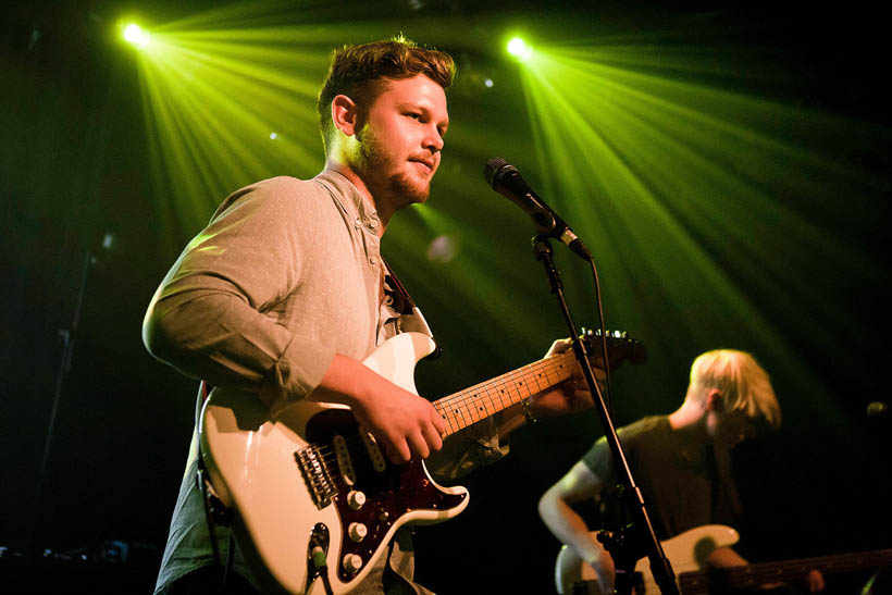 Alt-J live in de ABClub in the Ancienne Belgique in Brussel, België op 6 november 2012