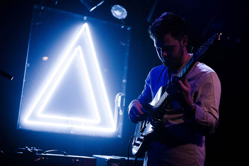 Alt-J live in de ABClub in the Ancienne Belgique in Brussel, België op 6 november 2012