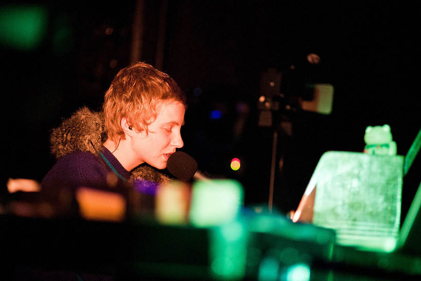 Amatorski live at the Rotonde at the Botanique in Brussels, Belgium on 21 November 2011