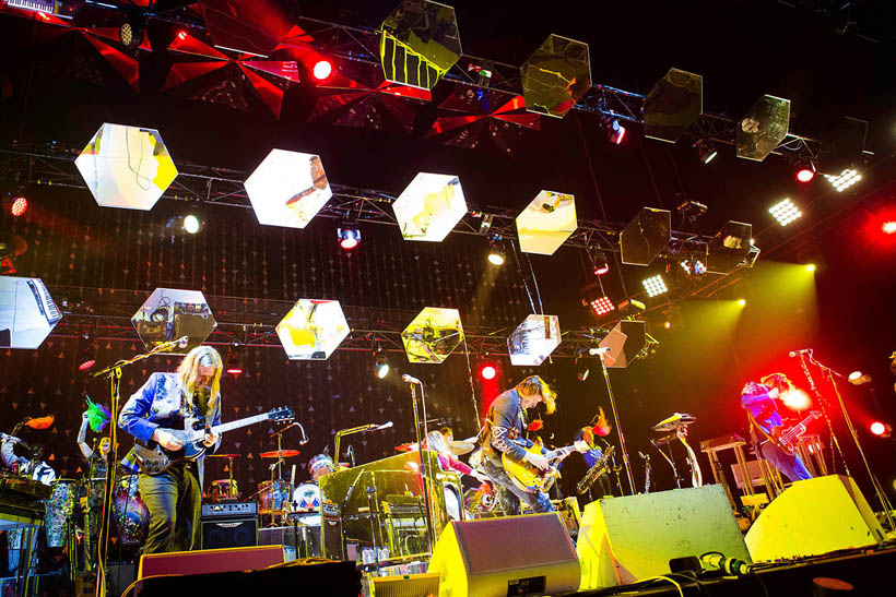 Arcade Fire live at the Sportpaleis in Antwerp, Belgium on 10 June 2014