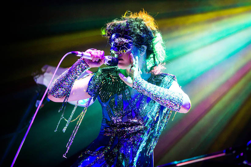 Arcade Fire live at the Sportpaleis in Antwerp, Belgium on 10 June 2014