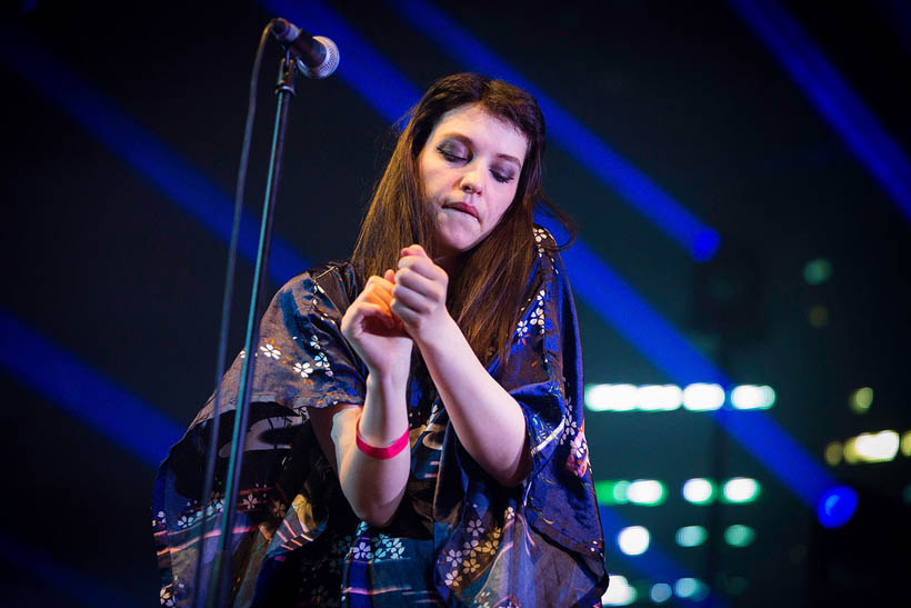 Arsenal live at Rock Werchter Festival in Belgium on 4 July 2014