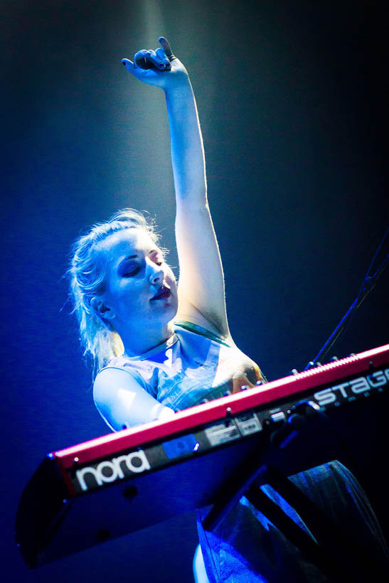 Austra live at the Lotto Arena in Antwerp, Belgium on 21 November 2012