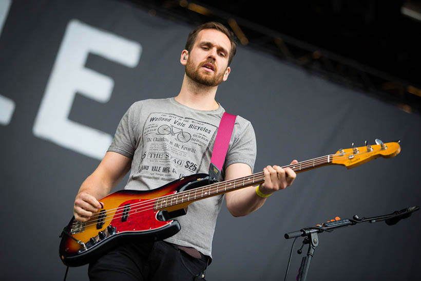 Bastille live at Rock Werchter Festival in Belgium on 6 July 2014