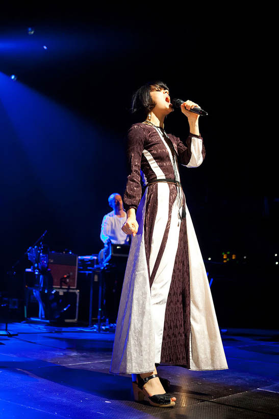 Bat For Lashes live at the Ancienne Belgique in Brussels, Belgium on 29 November 2012