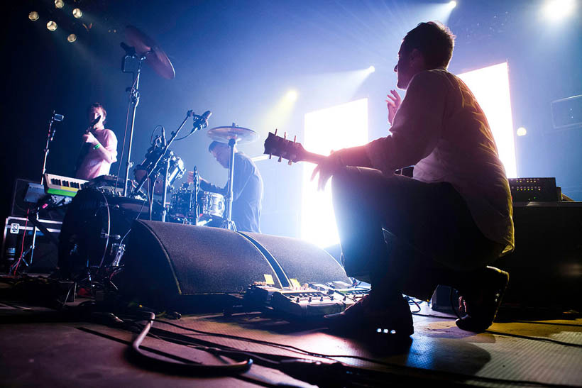 Battles live at Dour Festival in Belgium on 13 July 2012