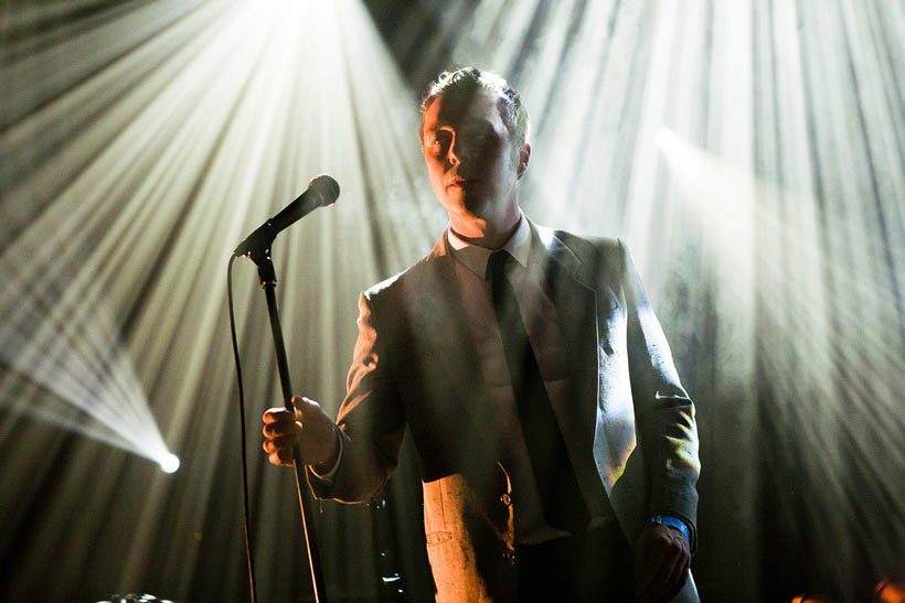 Baxter Dury live at the Rotonde at the Botanique in Brussels, Belgium on 14 January 2012