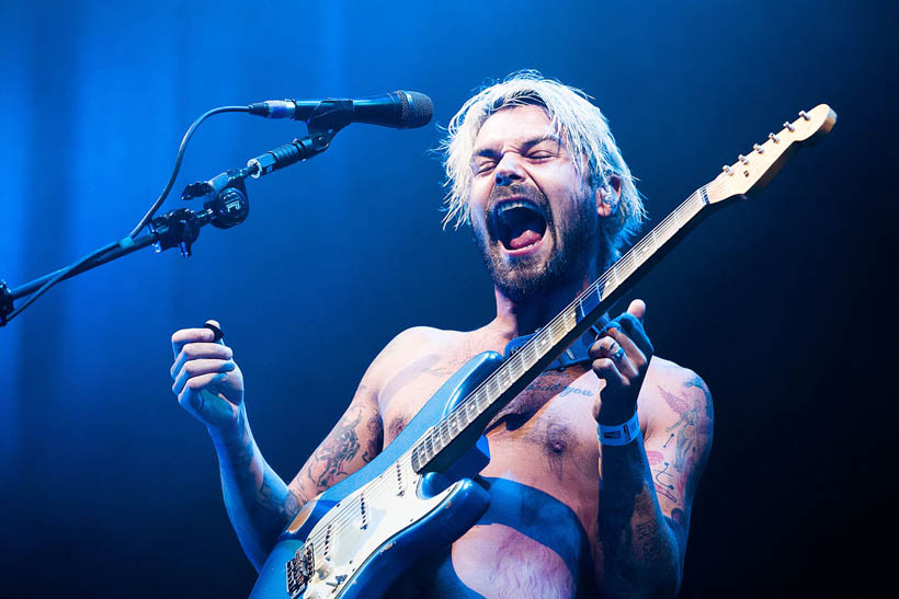 Biffy Clyro live op Rock Werchter Festival in België op 4 juli 2013