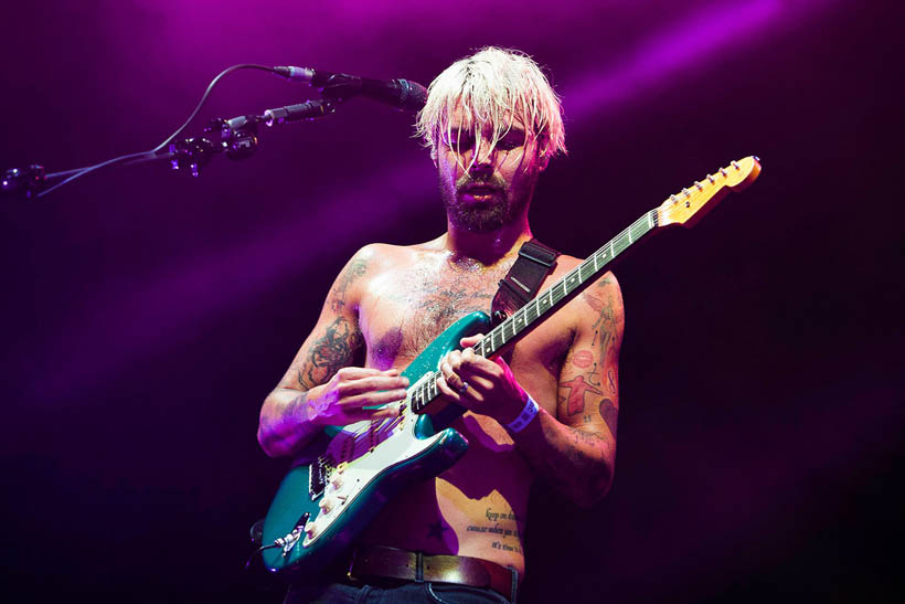 Biffy Clyro live at Rock Werchter Festival in Belgium on 4 July 2013