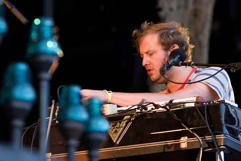 Bon Iver live at Dour Festival in Belgium on 14 July 2012