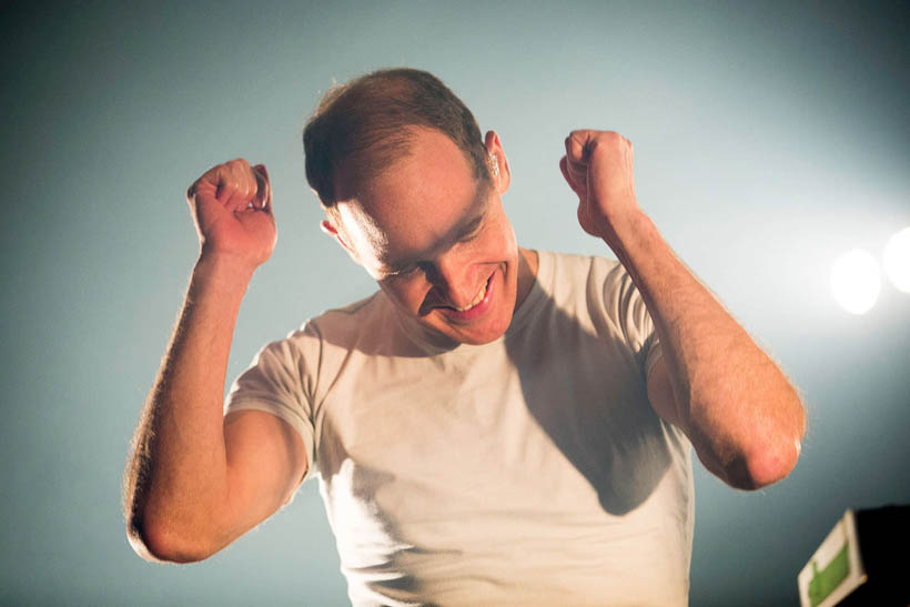 Caribou live at the Ancienne Belgique in Brussels, Belgium on 10 March 2015