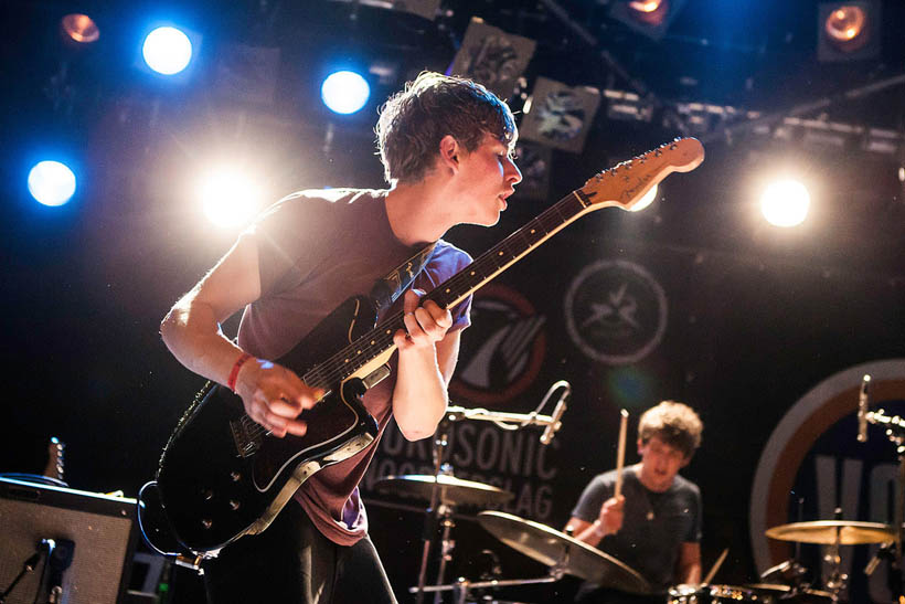 Circa Waves live op Eurosonic Noorderslag in Groningen, Nederland op 16 januari 2014