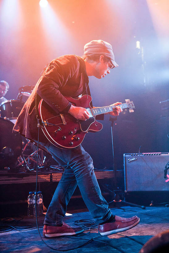 Clap Your Hands Say Yeah live in de Orangerie in de Botanique in Brussel, België op 11 februari 2012