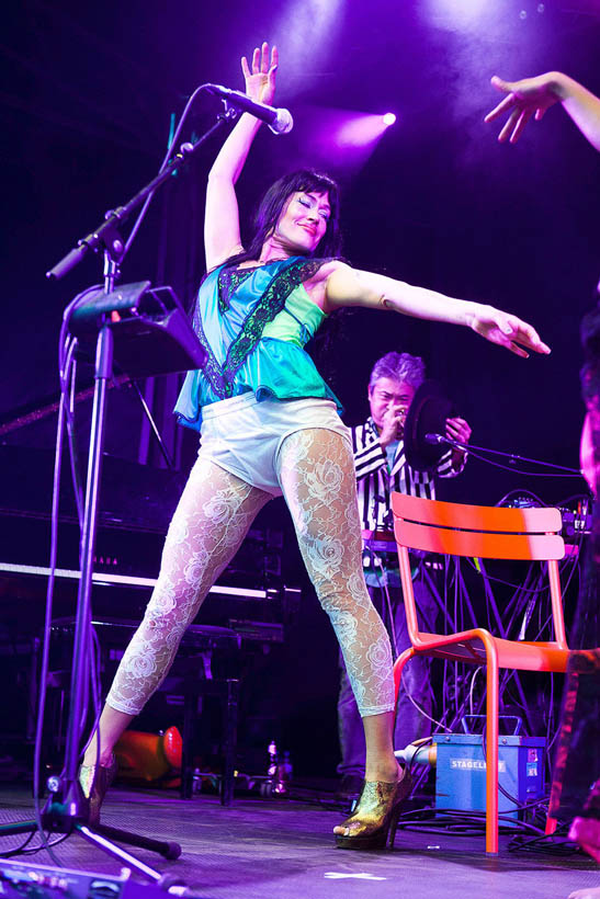 Cocorosie live at M-IDZomer at Museum M in Leuven, Belgium on 2 August 2012