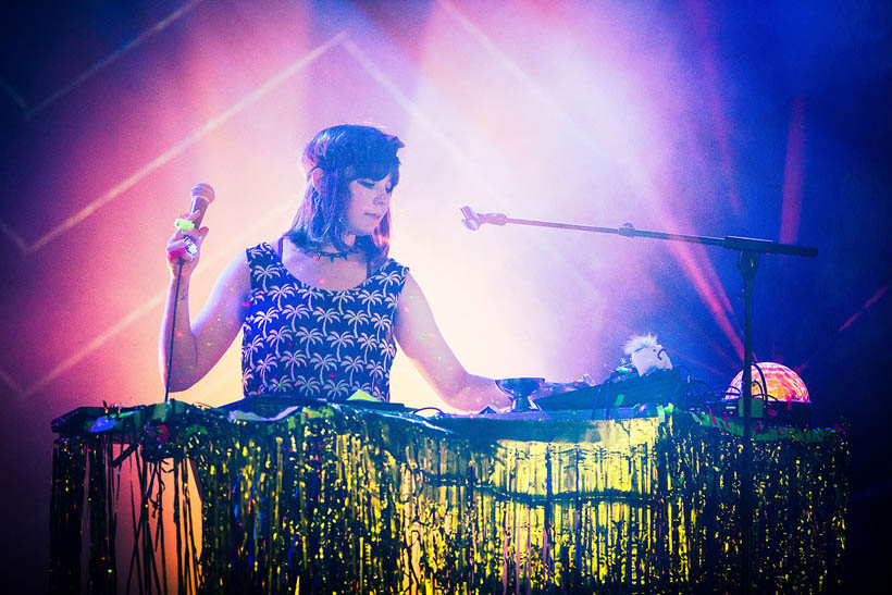 DJ Flugvel Og Geimskip live at Les Nuits Botanique in Brussels, Belgium on 11 May 2015