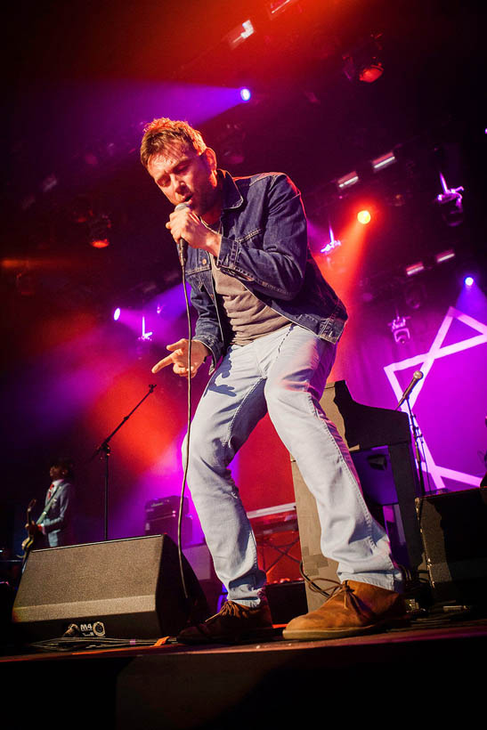 Damon Albarn live at Rock Werchter Festival in Belgium on 3 July 2014