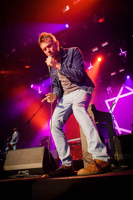 Damon Albarn live op Rock Werchter Festival in België op 3 juli 2014