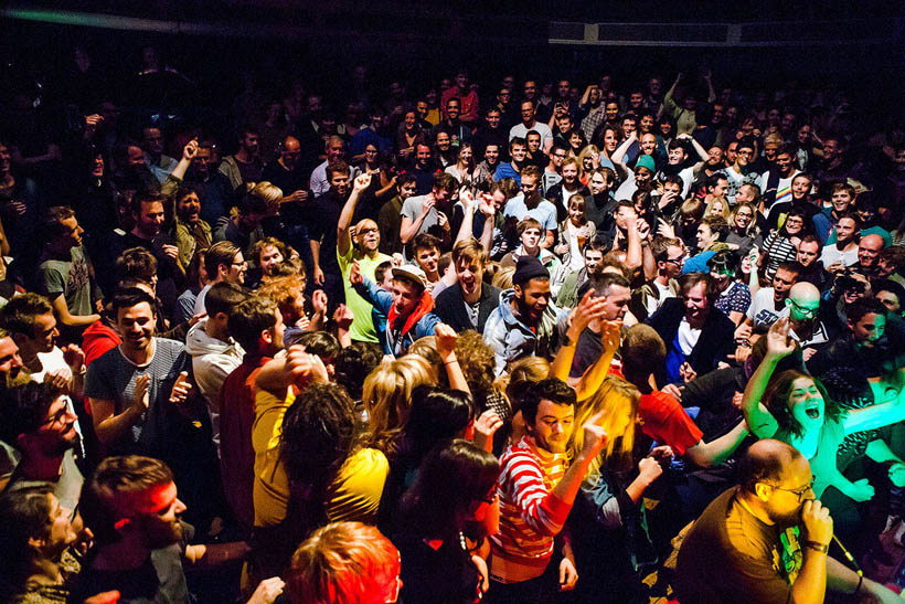 Dan Deacon live at the Rotonde at the Botanique in Brussels, Belgium on 24 September 2012