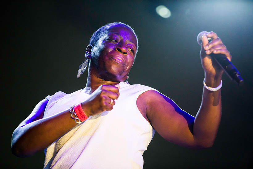 Daptone Super Soul Revue live at Rock Werchter Festival in Belgium on 3 July 2014