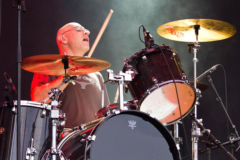 Dinosaur Jr live at Dour Festival in Belgium on 13 July 2012