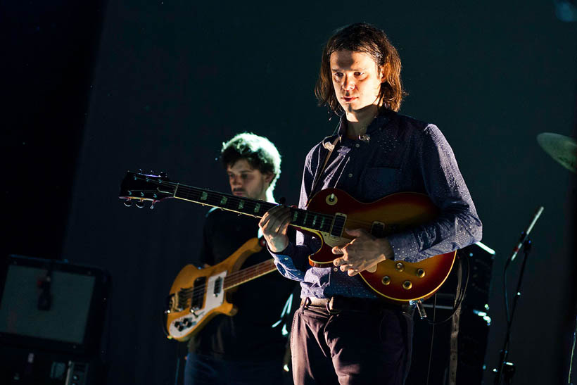 Dirty Projectors live in de Ancienne Belgique in Brussel, België op 20 oktober 2012