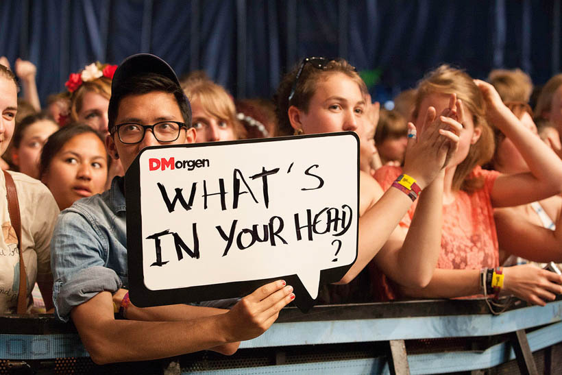 Disclosure live op Rock Werchter Festival in België op 5 juli 2013