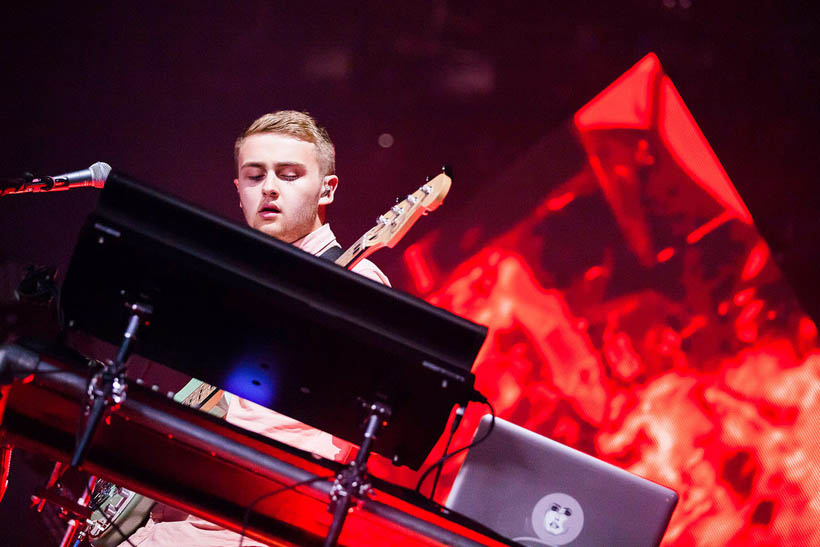 Disclosure live op Rock Werchter Festival in België op 5 juli 2013