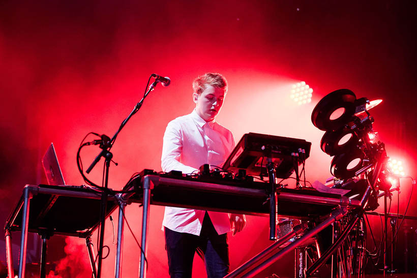 Disclosure live at Rock Werchter Festival in Belgium on 5 July 2013