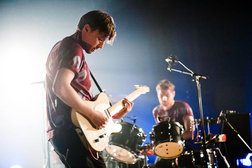 Django Django live at Les Nuits Botanique in Brussels, Belgium on 13 May 2012