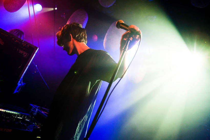 Doldrums live in de ABClub in the Ancienne Belgique in Brussel, België op 7 november 2012