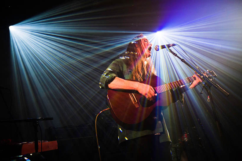 Eaves live at the ABClub in the Ancienne Belgique in Brussels, Belgium on 7 February 2015