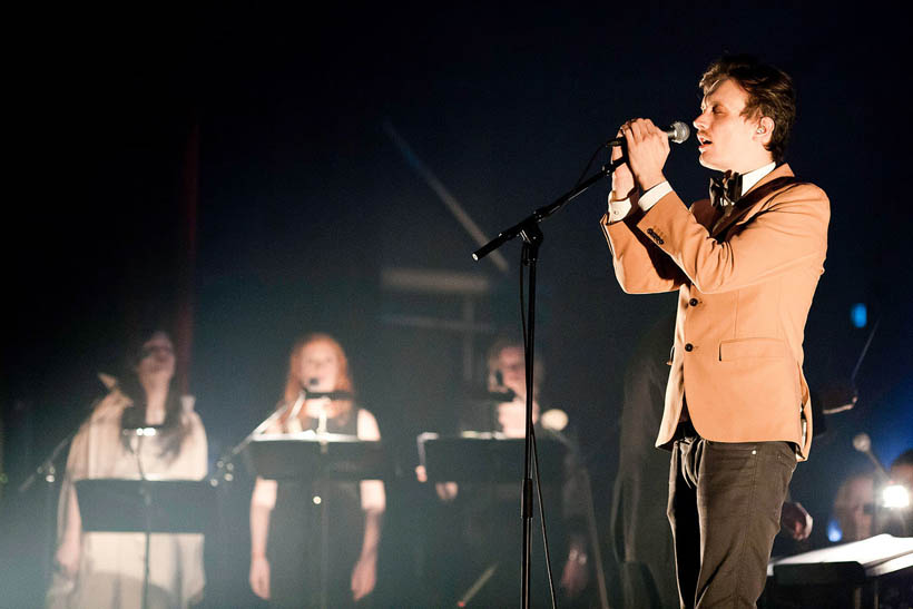 Efterklang live at the Ancienne Belgique in Brussels, Belgium on 8 November 2012