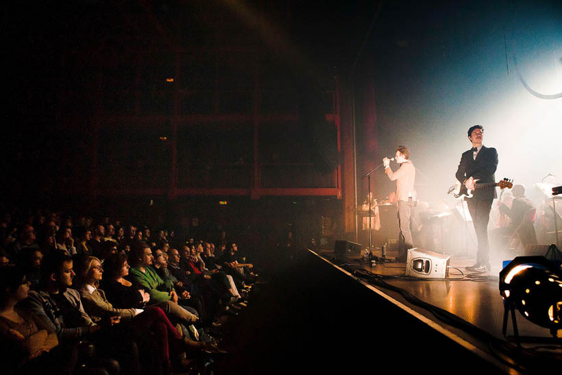 Efterklang live in de Ancienne Belgique in Brussel, België op 8 november 2012