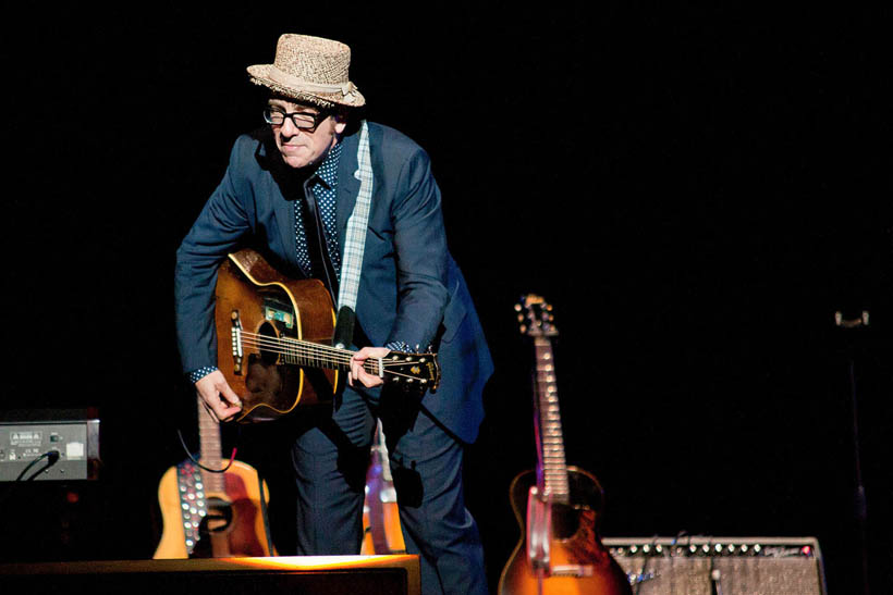 Elvis Costello live at Cirque Royal in Brussels, Belgium on 31 May 2012