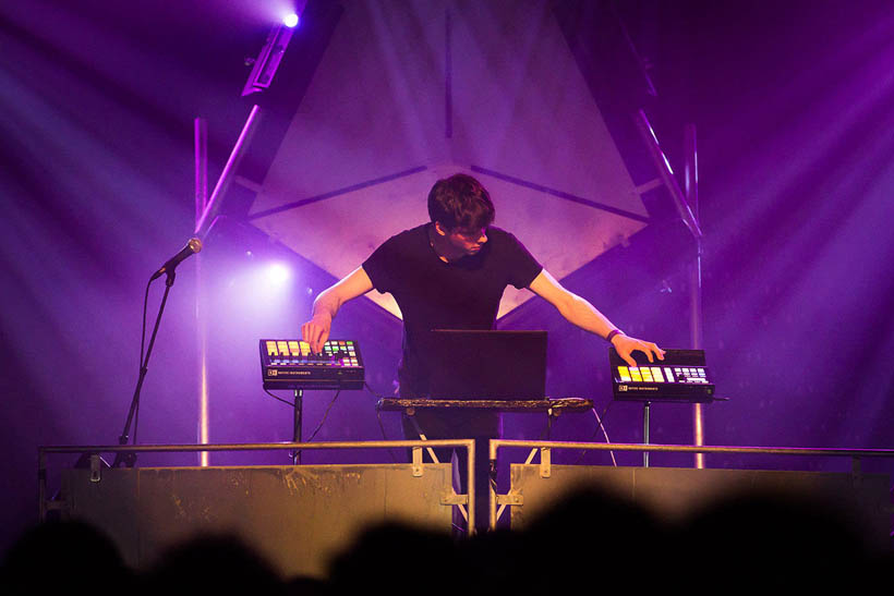 Fakear live at Les Nuits Botanique in Brussels, Belgium on 13 May 2015