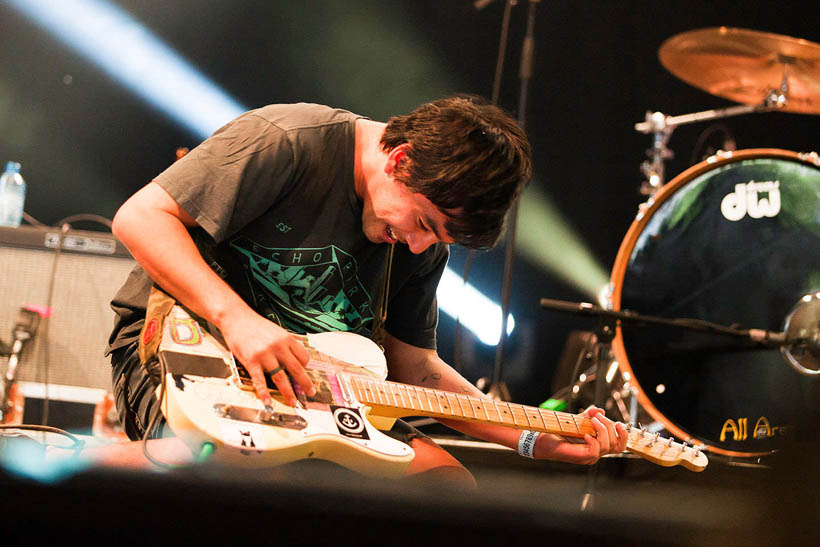 Fidlar live at Rock Werchter Festival in Belgium on 4 July 2013