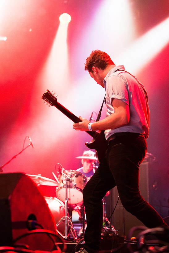 Fidlar live op Rock Werchter Festival in België op 4 juli 2013