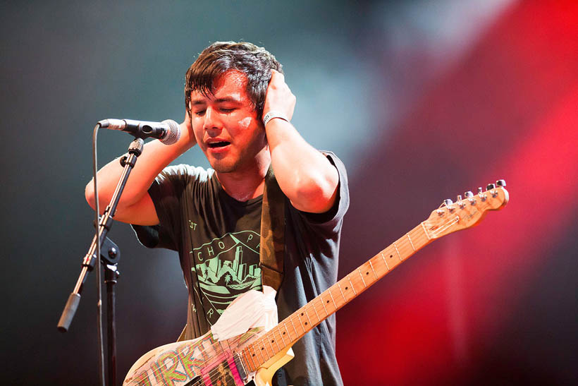 Fidlar live at Rock Werchter Festival in Belgium on 4 July 2013