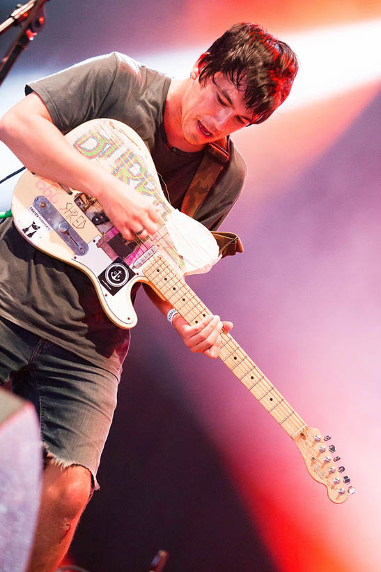 Fidlar live op Rock Werchter Festival in België op 4 juli 2013