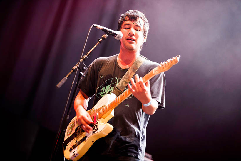 Fidlar live op Rock Werchter Festival in België op 4 juli 2013