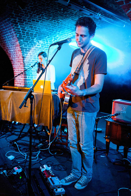 Float Fall live in de Witlof Bar in de Botanique in Brussel, België op 27 juni 2012