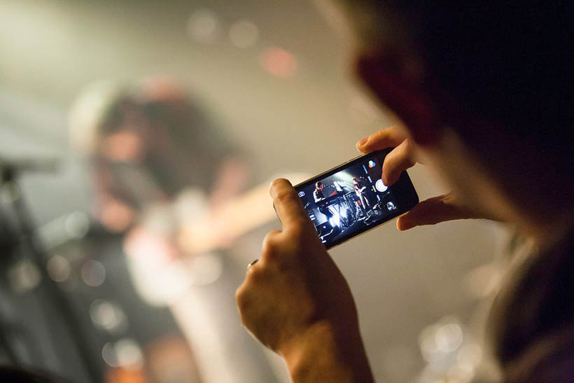 Float Fall live op Eurosonic Noorderslag in Groningen, Nederland op 15 januari 2014