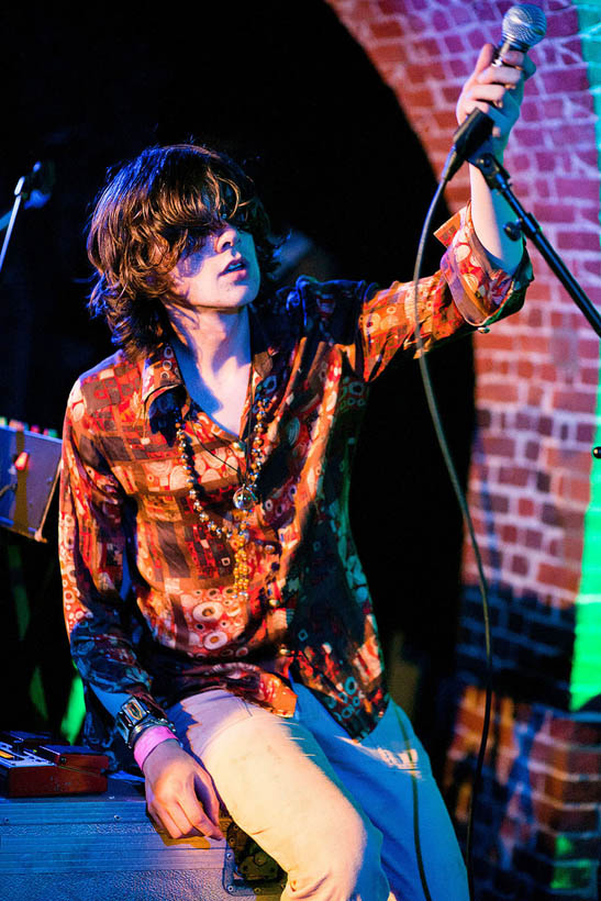 Foxygen live in de Witlof Bar in de Botanique in Brussel, België op 5 februari 2013