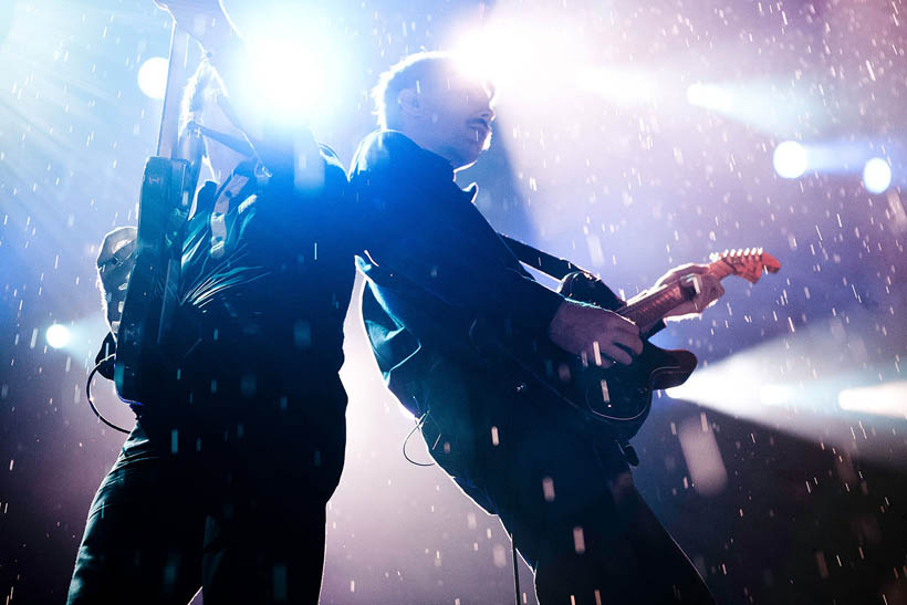 Franz Ferdinand live op Dour Festival in België op 12 juli 2012