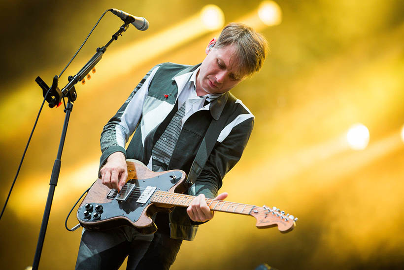 Franz Ferdinand live op Rock Werchter Festival in België op 6 juli 2014